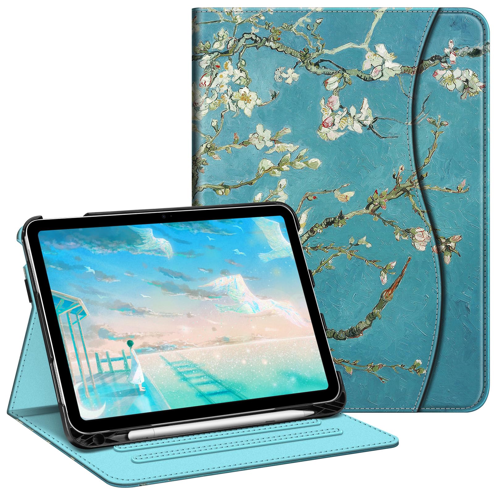 Fintie Folio Case for iPad (A16) 11th Gen 11 in, iPad 10th Generation 10.9" | Mu