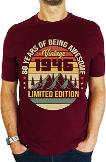 1946 Vintage Mountain - Limited Edition - 80th Birthday Gift | Present Mens T-Shirt