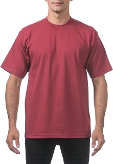 Pro Club Pro Club Men's Heavyweight Cotton Short Sleeve Crew Neck Classic T-Shirt