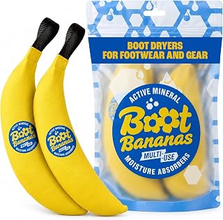 Boot Bananas Active Mineral Moisture Absorbers for Footwear and Outdoor Kit
