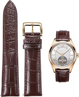 BINLUN Leather Strap Crocodile Engraved Straps Alligator Leather Embossed Genuine Leather Bracelet Man Woman Quick Release Needle Buckle Craft 18mm 19mm 20mm 21mm 22mm 24mm
