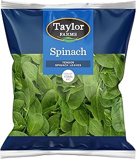 Taylor Farms Spinach, 9 oz Bag