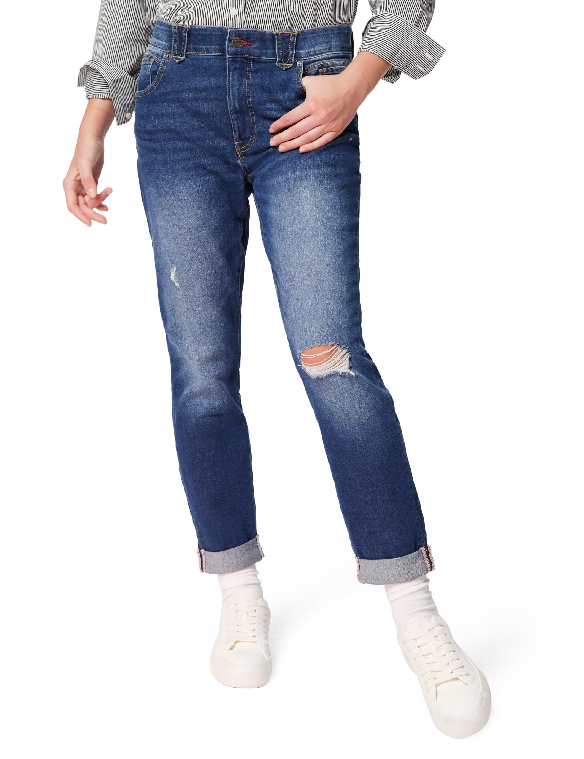 Tommy Hilfiger Women's Wvrly Skn ANK Cff Jeans