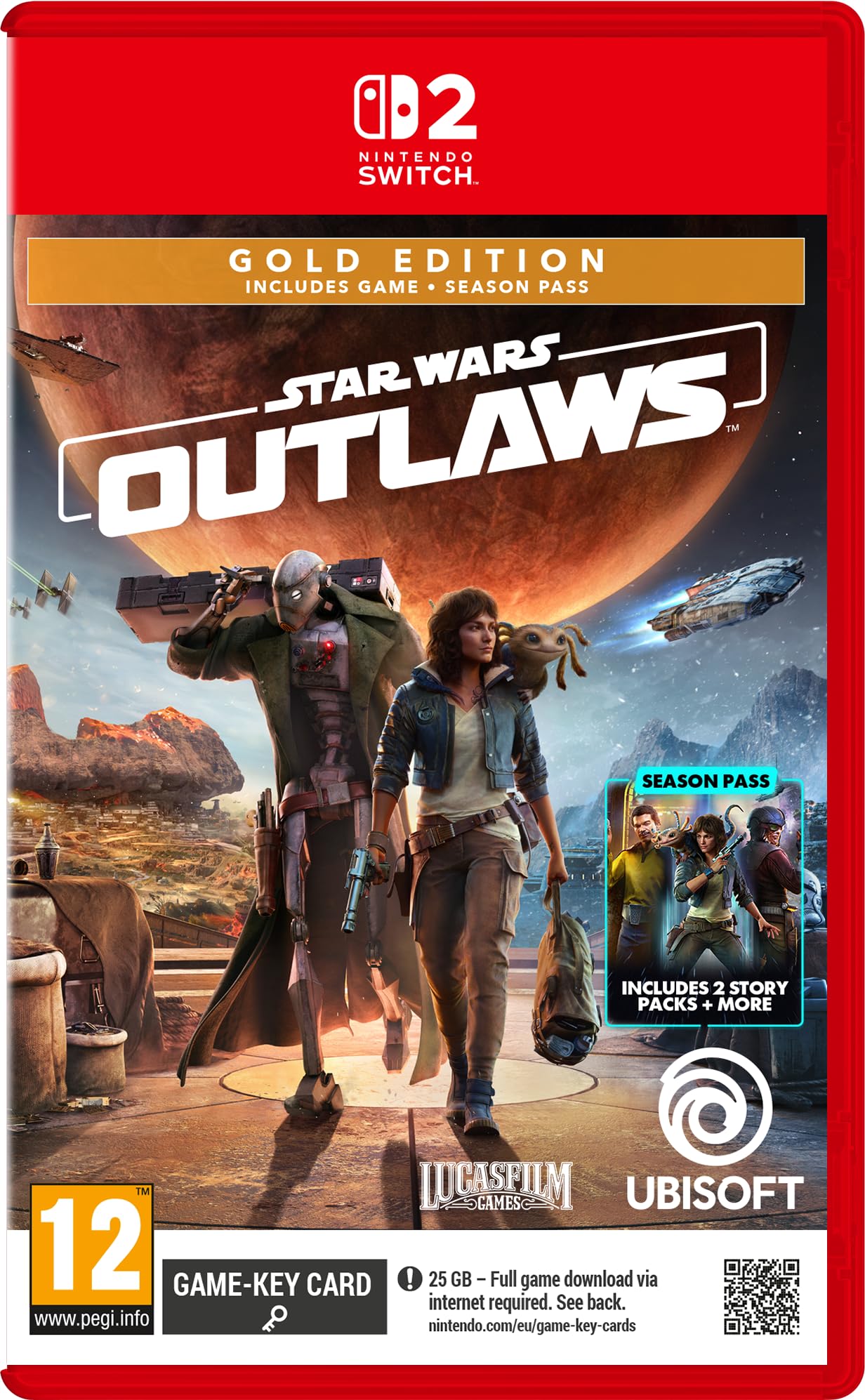 Star Wars Outlaws Gold Edition (Switch 2)