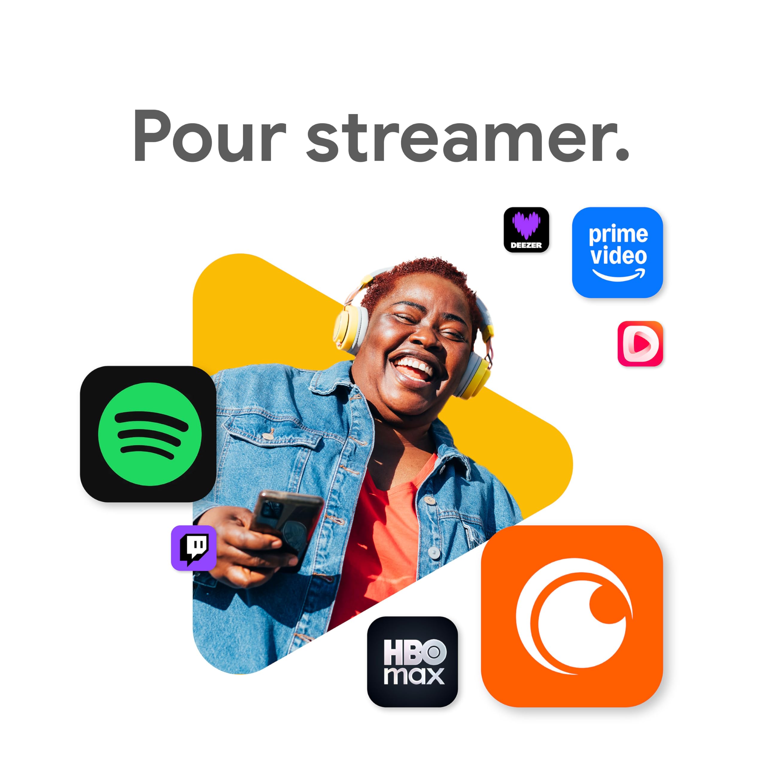 Google Play E-card (sent by e-mail; valid in France only)