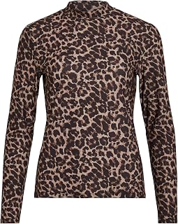 Vila Vileoa L/S Rollneck Top - Noos Women's Long Sleeve T-Shirt (Pack of 1)