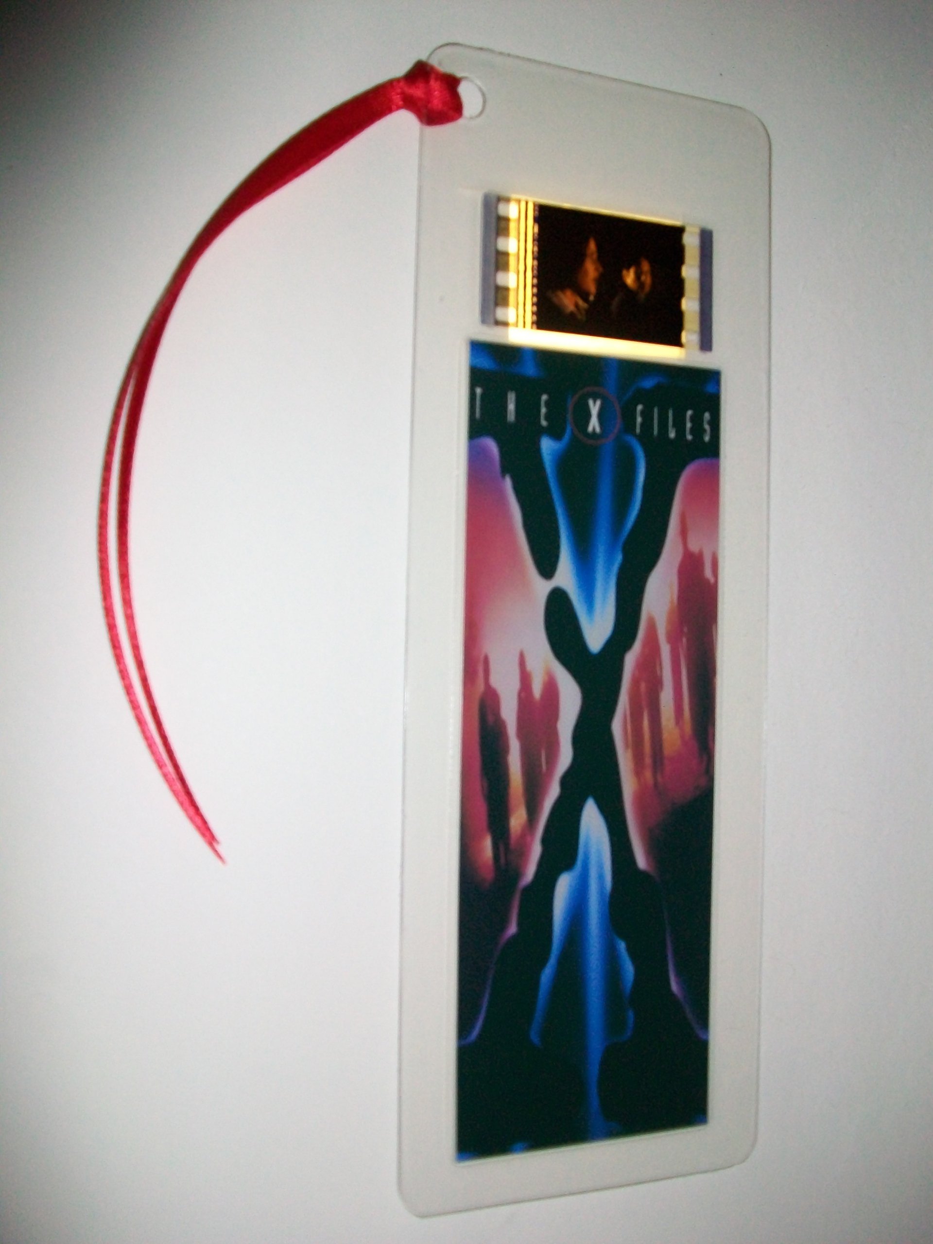 X FILES Movie Film Cell Bookmark Memorabilia Collectible Complements Poster Book