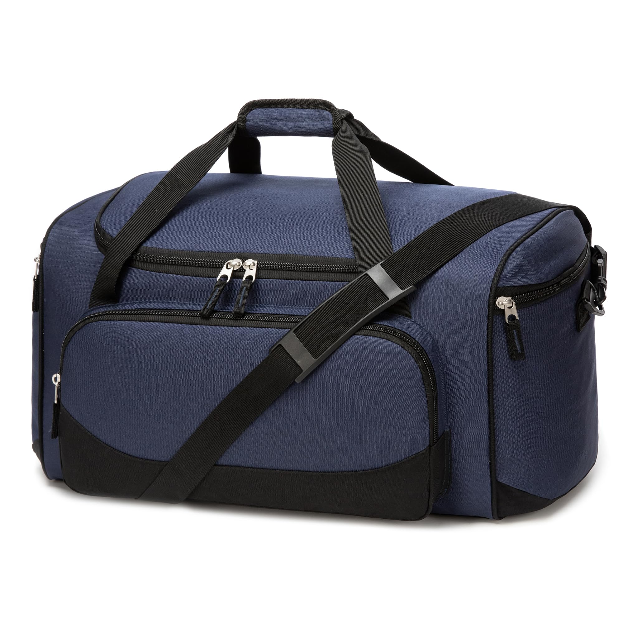 Uarition Gym Bag for Men & Women - 50L Large Travel Duffle Bag, Navy Blue