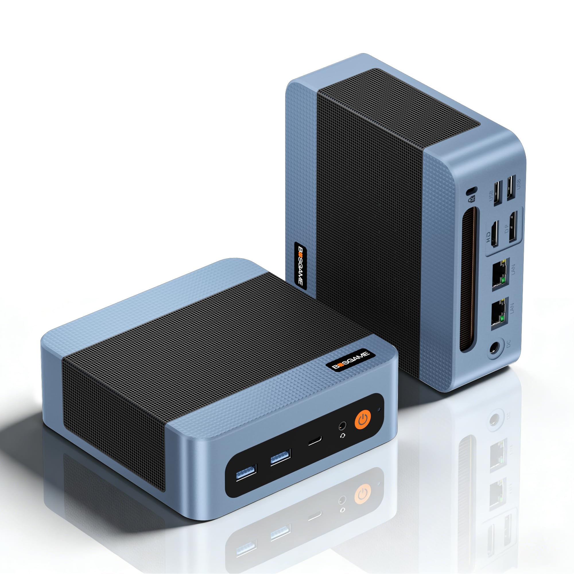 BOSGAME E5 Mini PC Windows 11 Pro, Ryzen 5300U (Beats 4300U, Up to 3.8GHz), 16GB
