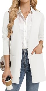 GRACE KARIN Long Cardigan Sweaters for Women Business Casual Fall Outfits