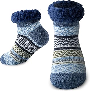 Cirorld Calcetines Mujer Termicos, Calcetines Invierno Antideslizantes Gruesos Casa, Calcetine para Dormir Polar Calentitos, Regalo de Año Nuevo para Mujer, Mamá o Novia