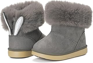KVbabby Toddler Snow Boots Girls Winter Boots