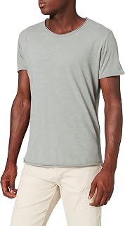KEY LARGO Men's T-Shirt Bread New Round Navy Blue