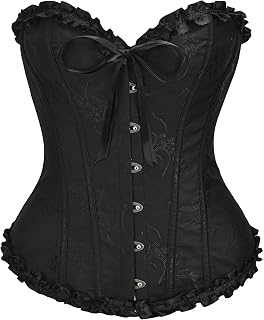 SZIVYSHI 14-Bone Overbust Corset Top
