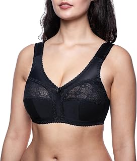 frugue Women's Plus Size Non-Wired Minimizer Bra