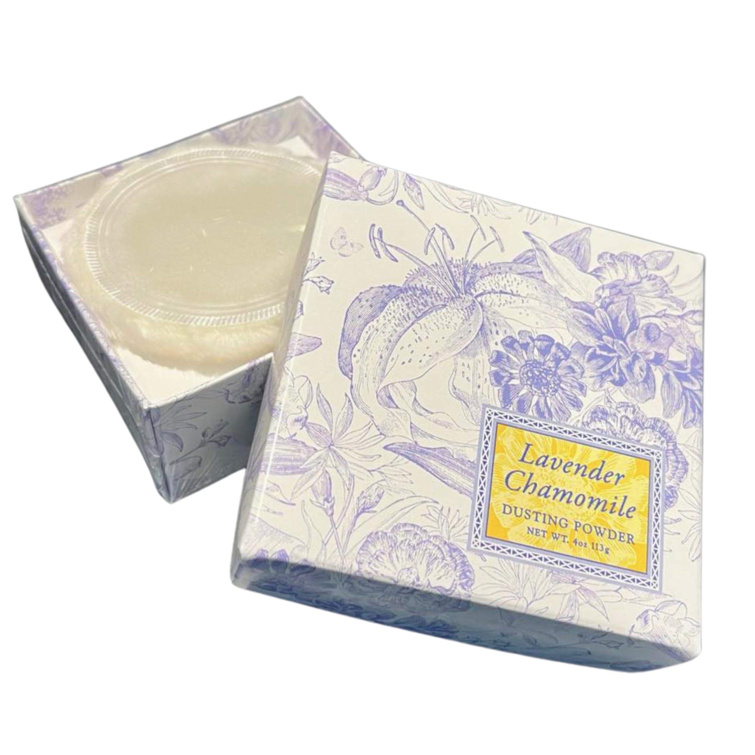 Greenwich Bay Trading Company Lavender Chamomile Dusting Powder - 4 oz, Gentle T