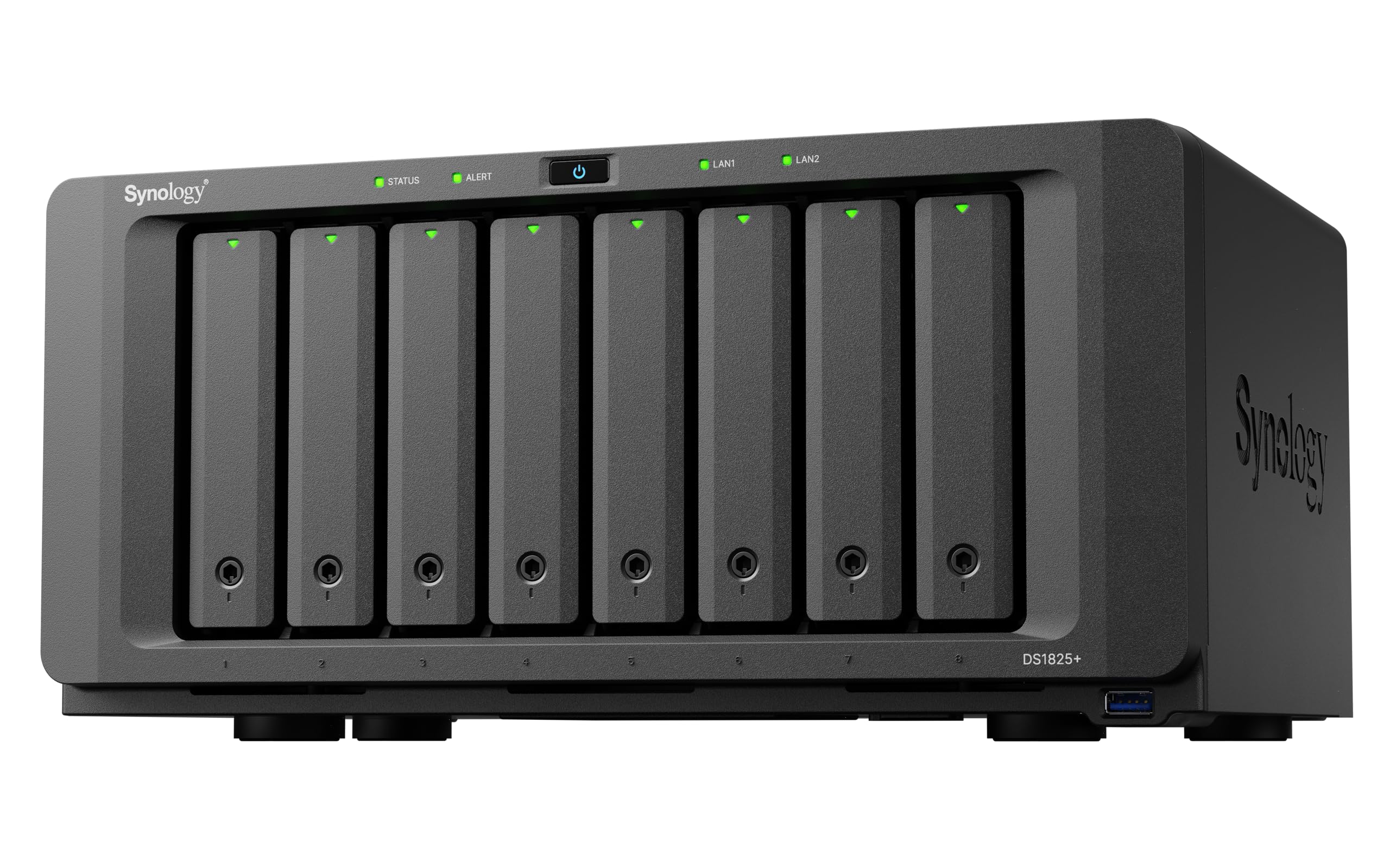 Synology DS1825+ Enterprise Video Production & Storage - Scale to 360TB, 25GbE S