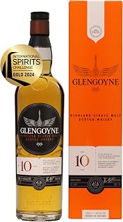 Glengoyne 10 Year Old | Highland Single Malt Scotch Whisky | 70cl 40% ABV | Award-Winning Whisky Distilled Slowly and Matured in European and American Oak | Ideal for Gifting