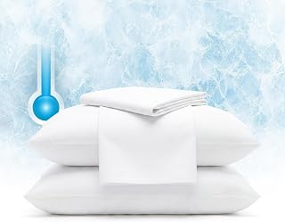 Serta Power Chill Cooling Pillow Protectors, King (2 Pack)