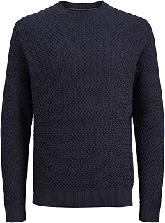Jack & Jones Jprblubarkley Knit Crew Neck Ch Jprblubarkley Knit Crew Neck Ch Men (Pack of 1)