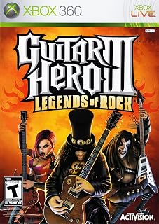 Guitar Hero 3 Legends of Rock for Xbox 360, Game Only (Renewed)