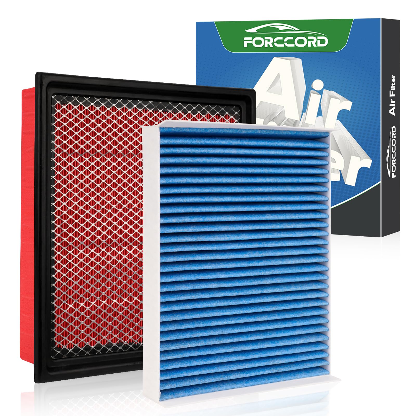 Cabin & Engine Air Filter Kit for Ford F-150 2015-2023 2024 2025 2026 | F150 Rep
