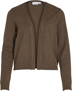 Vila Women's Viril Short L/S Knit Cardigan Noos Viril Short L/S Knit Cardigan Noos (Pack of 1)