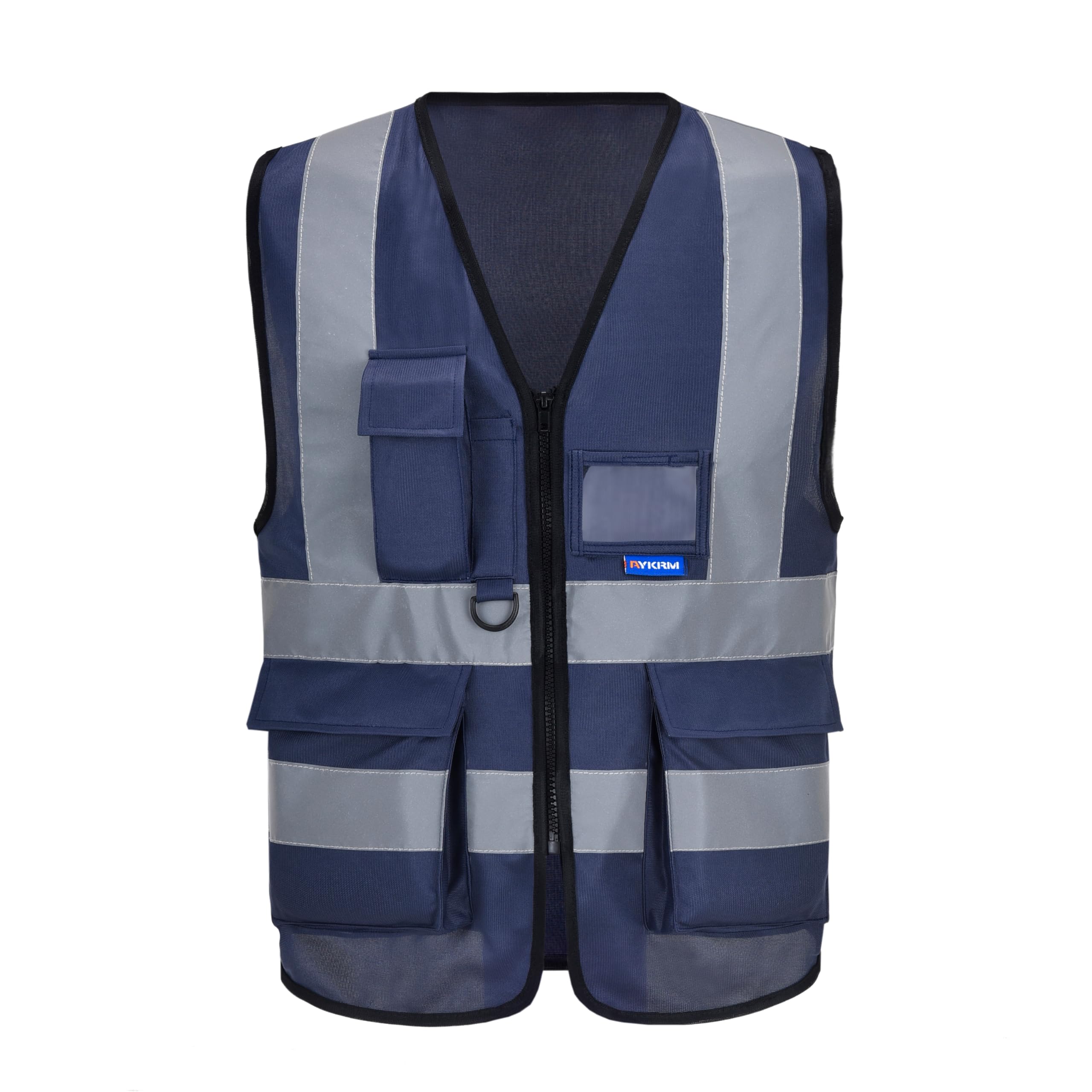 AYKRM 21 Couleur Safety Vest High Visibility Safety Vest with Pockets High Visib