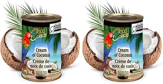 Coco Colada Cream of Coconut | Sweet Coconut Cocktail Mixer | Pina Colada, Daiquiri & Desserts | Dairy Free, Gluten Free, Vegan | Real Coconut & Cane Sugar | 290ml (Pack of 2)