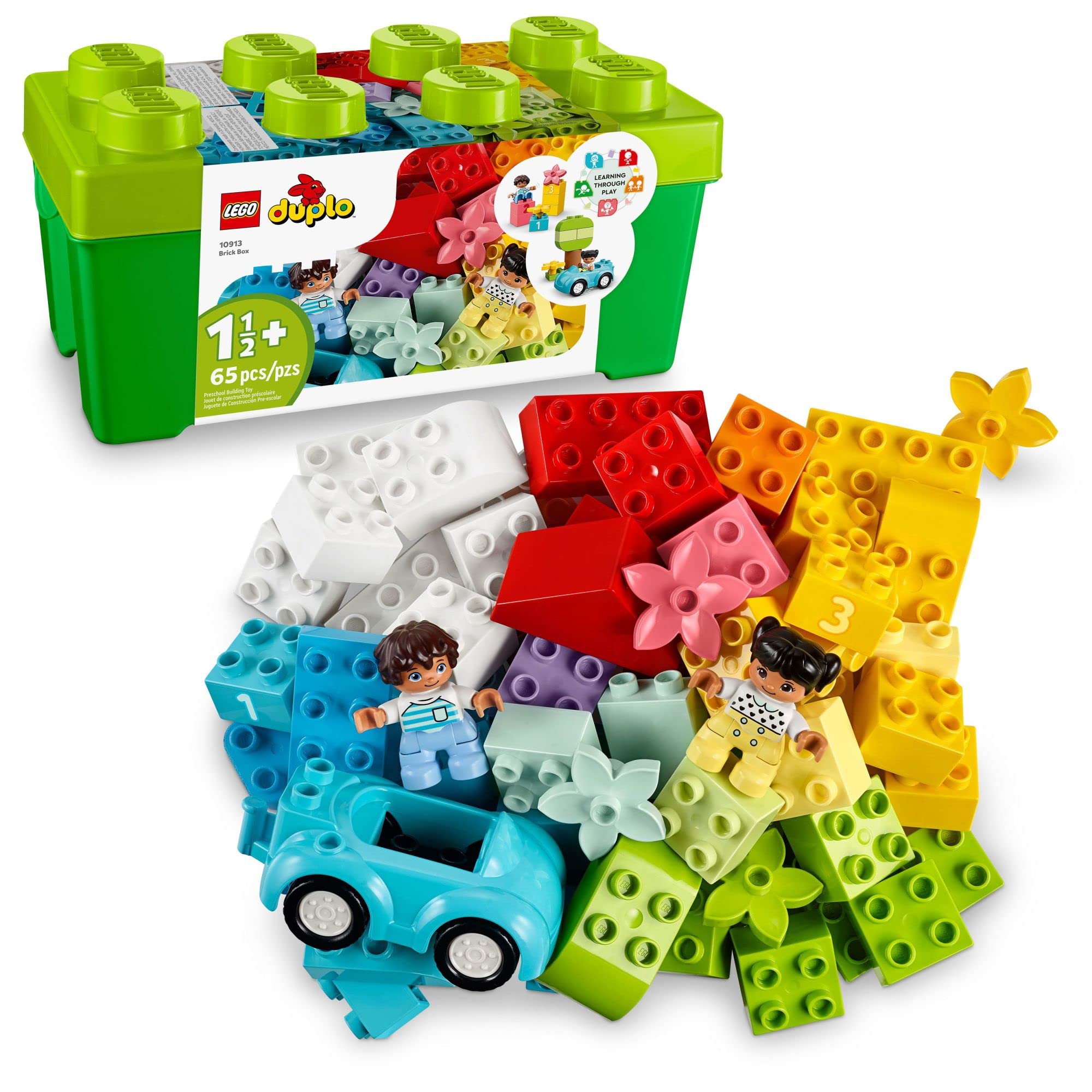 LEGO DUPLO Brick Box 10913 | Building Toys for Toddlers, Ages 1.5+, Develops Fin