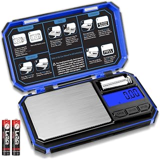 UNIWEIGH Digital Scales 200g/0.01g, Small pocket scales, Jewelry scales