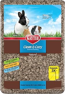 Kaytee Clean & Cozy Natural Small Animal Bedding, Expands to 49.2L