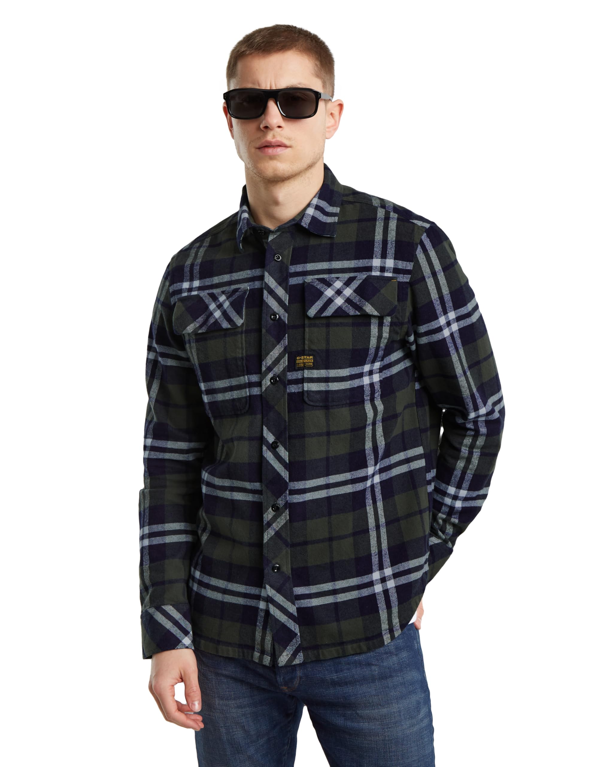 G-Star Men's CPO Regular Shirt