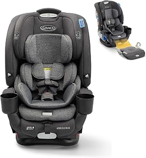 Graco 4Ever DLX Grad 5-in-1 Convertible Car Seat | Versatile, Comfortable, and Safe for Babies through Preteens | 1.8-54 kg (4-120 lb) | Harrison