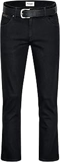 Wrangler Texas Herrenjeans mit Stretchanteil Modell Glaston Blue Oder Blue Nights Authentic Straight mit Gürtel