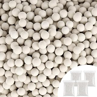 13 lb Condensate Neutralizer Refill, 4 Pack 7-8 mm Neutralizer Balls | Acidic Water Increases Alkalinity Waste Liquid Neutralizer Condensing Water Heater Neutralizer Filler