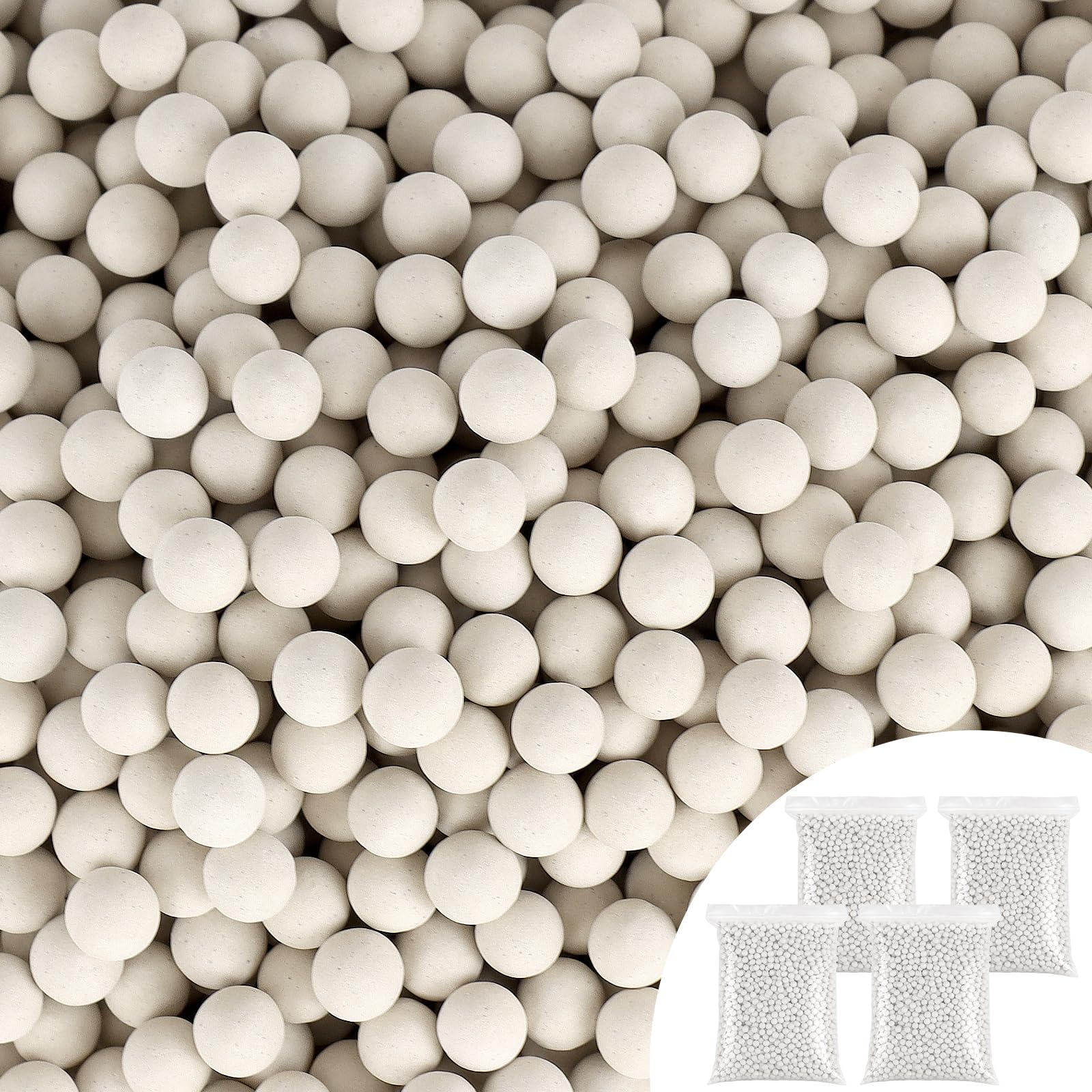 13 lb Condensate Neutralizer Refill, 4 Pack 7-8 mm Neutralizer Balls | Acidic Wa