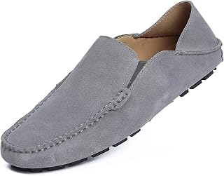 Go Tour Handmade Mens Casual Loafers Moccasins Slip On Driving Shoes