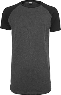 Urban Classics Men's Shaped Raglan Long T-Shirt