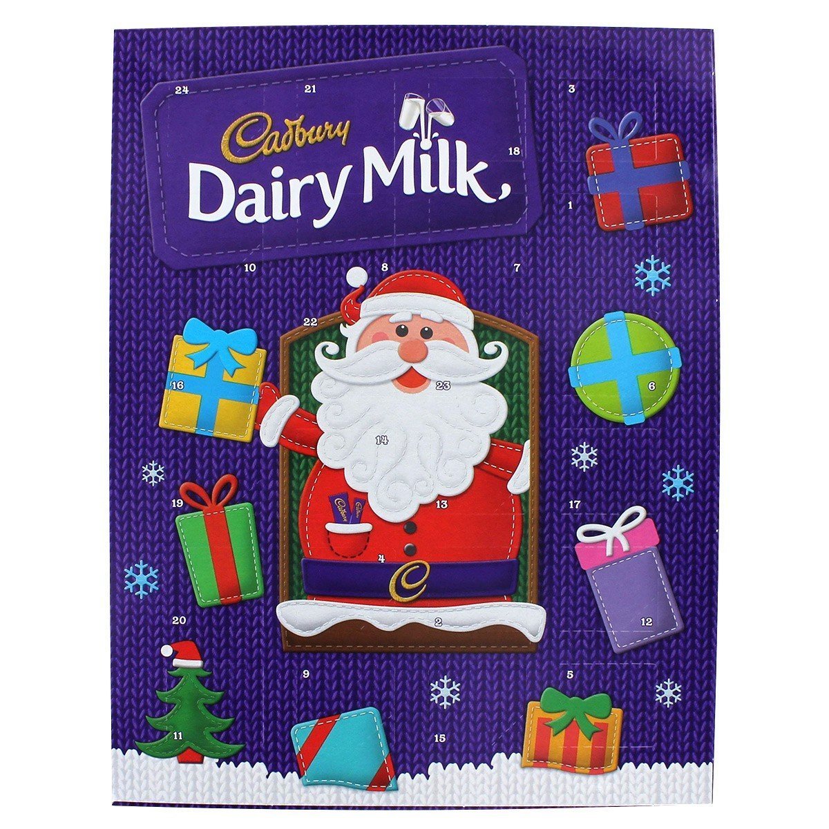 Cadbury – Dairy Milk Advent Calendar, 90g (Pack of 1)