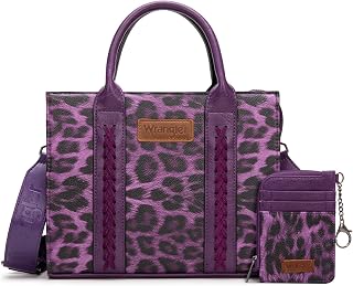 Wrangler Tote Bags for Women Western Purse and Handbags Satchel Top-handle with Card Holder