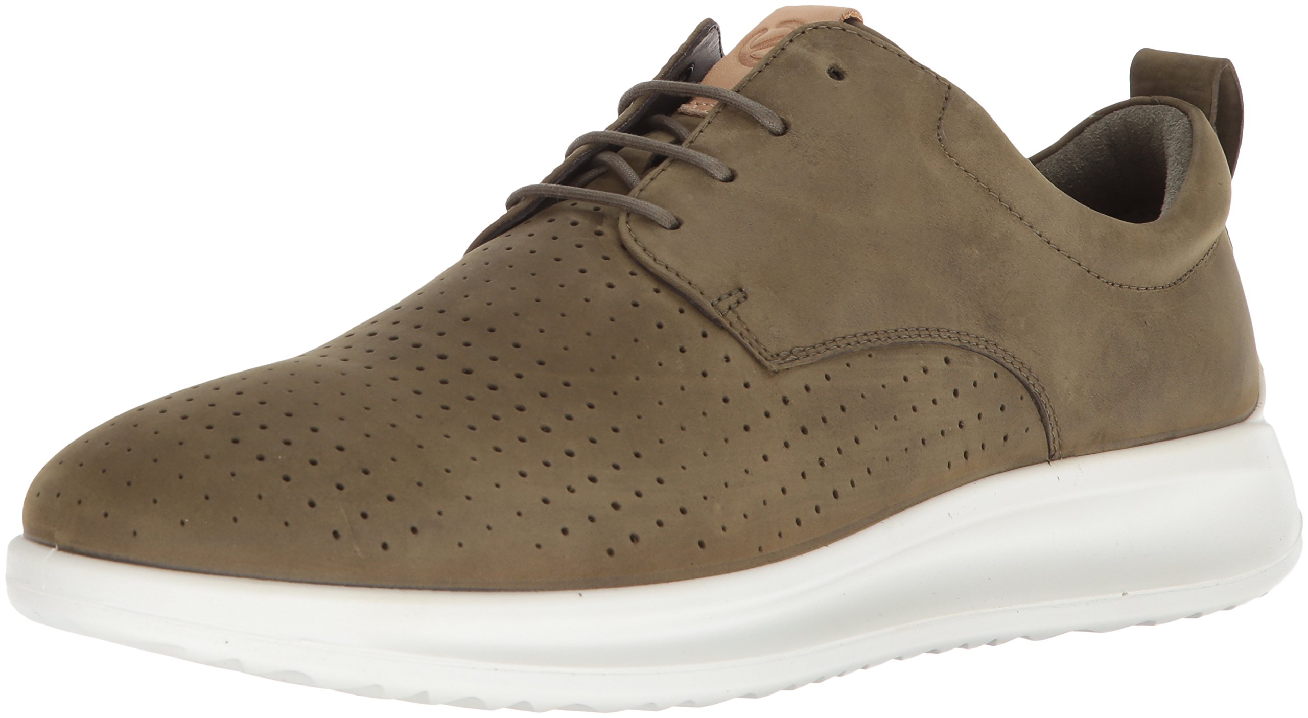 ECCO Men's Aquet Tie Oxford, Grape Leaf, 46 M EU (12-12.5 US)