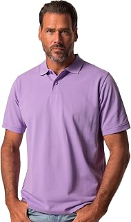 JP 1880 Herren große Größen Übergrößen Menswear L-8XL bis 8XL, Poloshirt, Oberteil, Knopfleiste, Hemdkragen, Pique, 702560