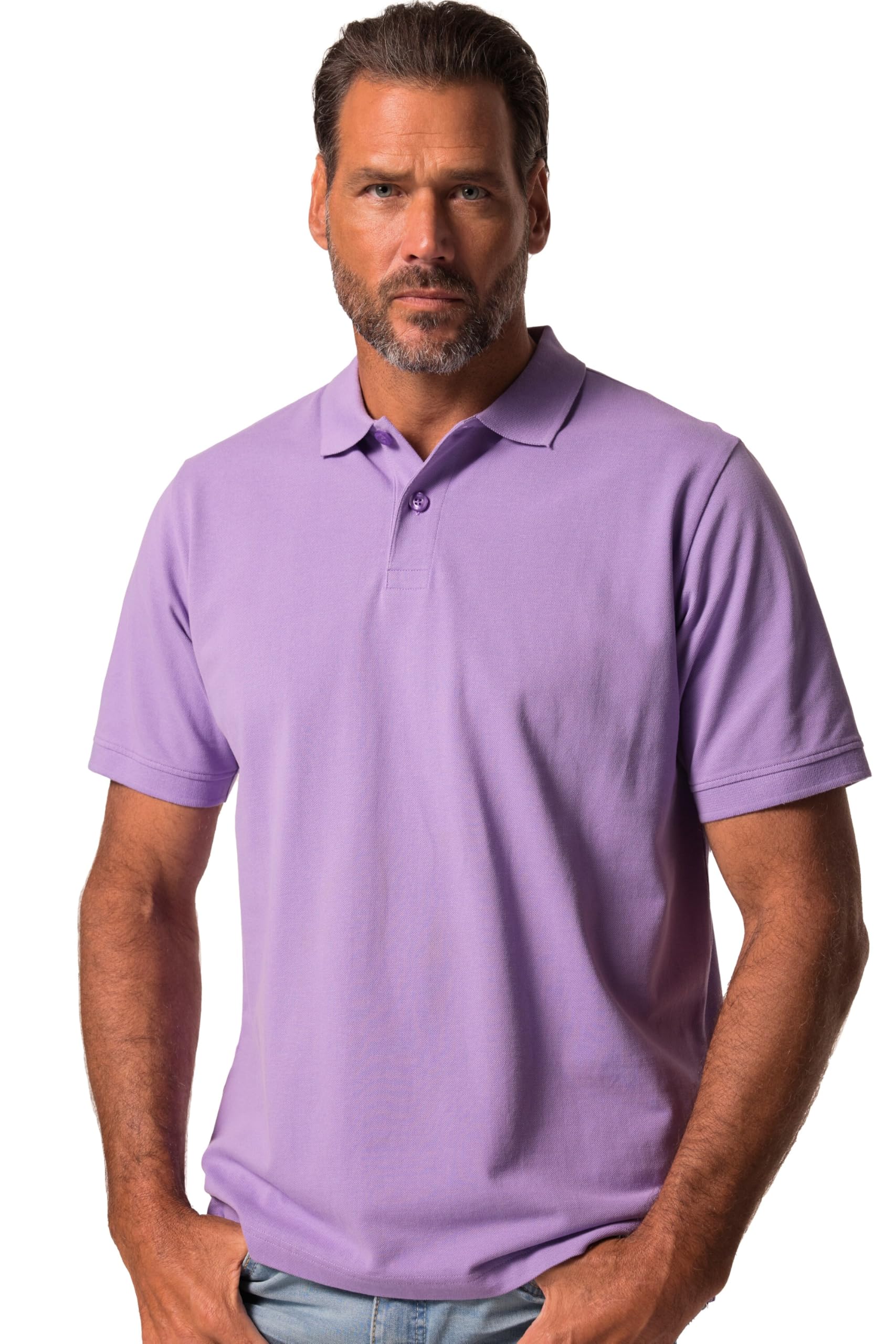 JP 1880 Herren große Größen Übergrößen Menswear L-8XL bis 8XL, Poloshirt, Oberte