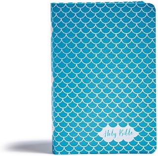 KJV Kids Bible, Aqua LeatherTouch, KJV Holy Bible, Red Letter, Presentation Page, Study Helps for Children, Full-Color Inserts and Maps, Easy-to-Read Bible MCM Type