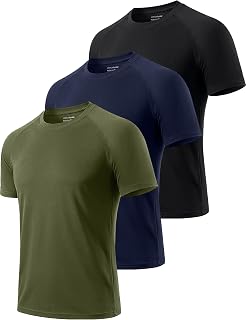 Cimic 1, 3, 5 or 7 Pieces Men's Functional Running Sports T-Shirt