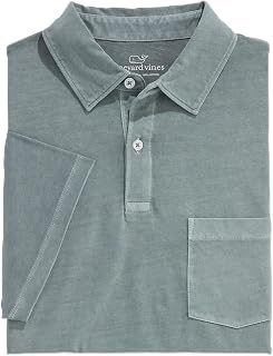 Vineyard Vines Men's Surf Garment-dye Polo