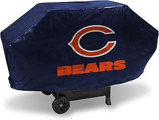 NFL Rico Industries Vinyl Padded Deluxe Grill Cover, 68 x 21 x 35-inches
