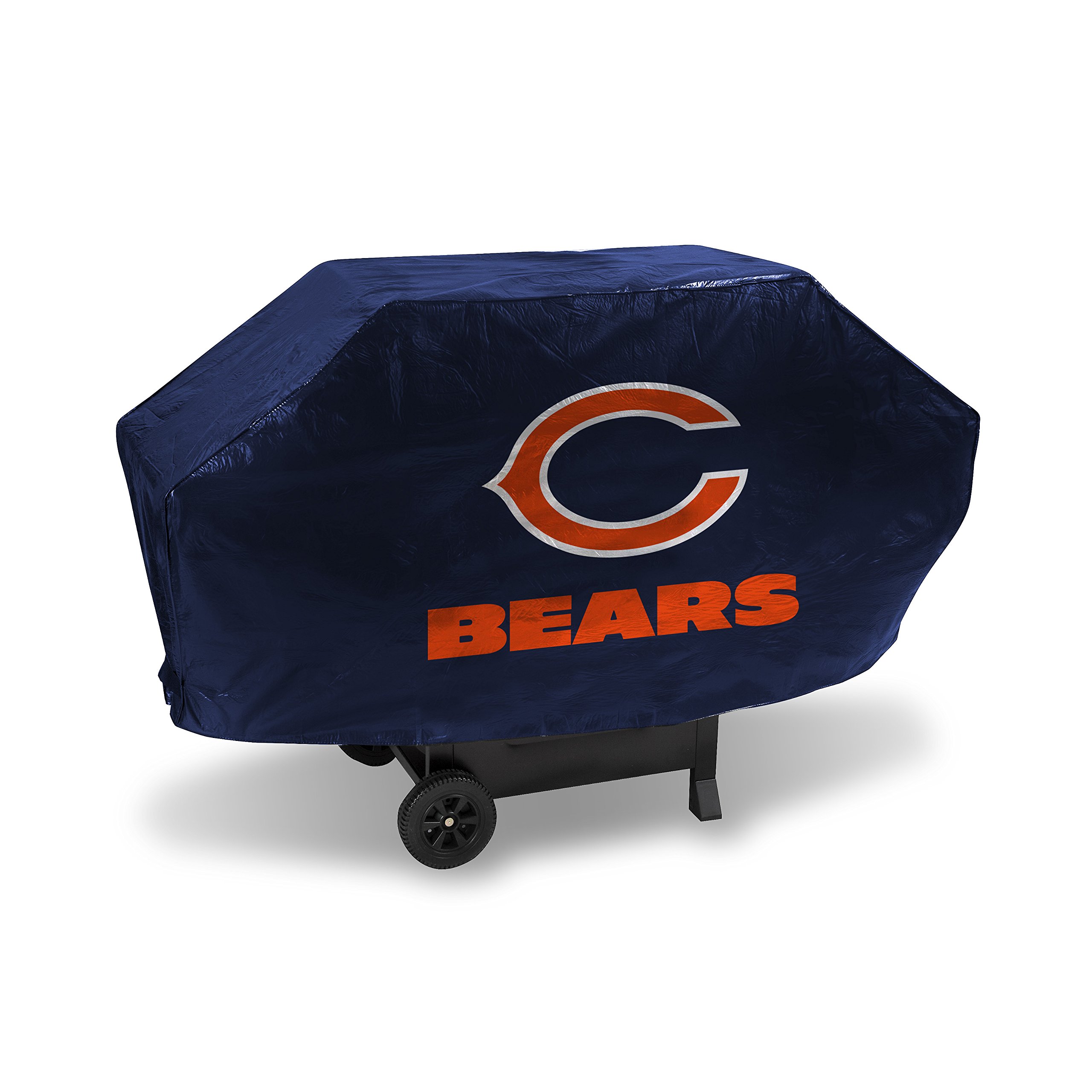 NFL Rico Industries Vinyl Padded Deluxe Grill Cover, 68 x 21 x 35-inches