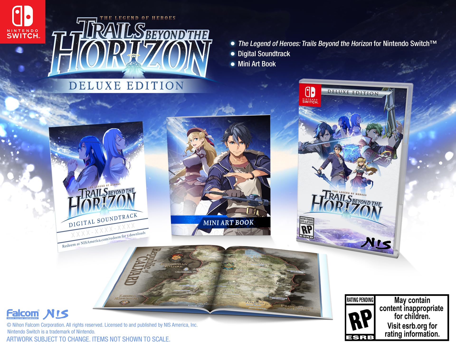 The Legend of Heroes: Trails beyond the Horizon: Deluxe Edition - Nintendo Switc